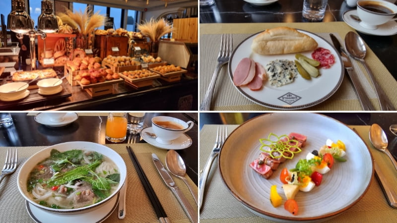 Selection of food available at Chic Restaurant