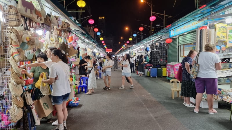 Night markets in Nha Trang