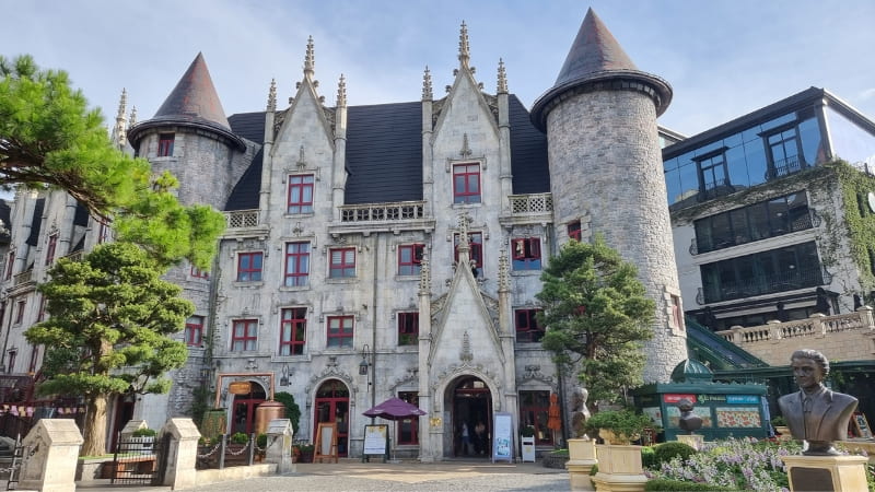 Mercure Danang French Village hotel. Where to stay during your Da Nang to Ba Na Hills visit.