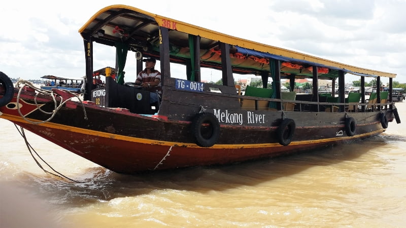 Mekong River in Southern Vietnam