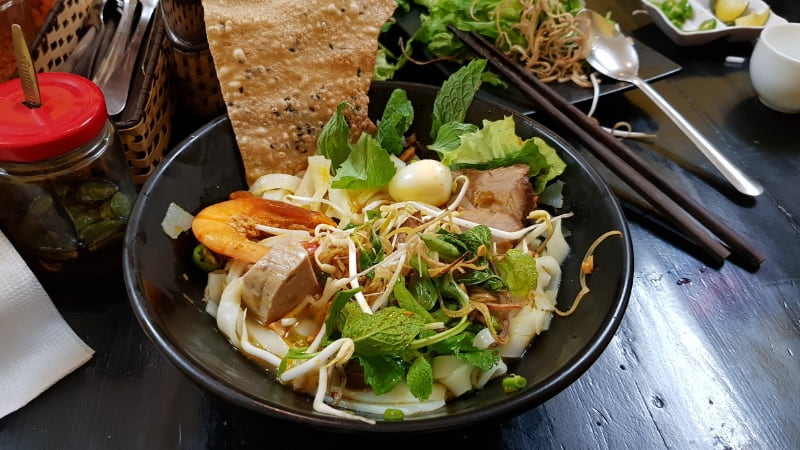 Mi Quang. Da Nang's signature dish