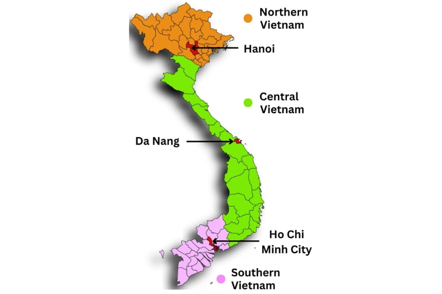 Regions of Vietnam