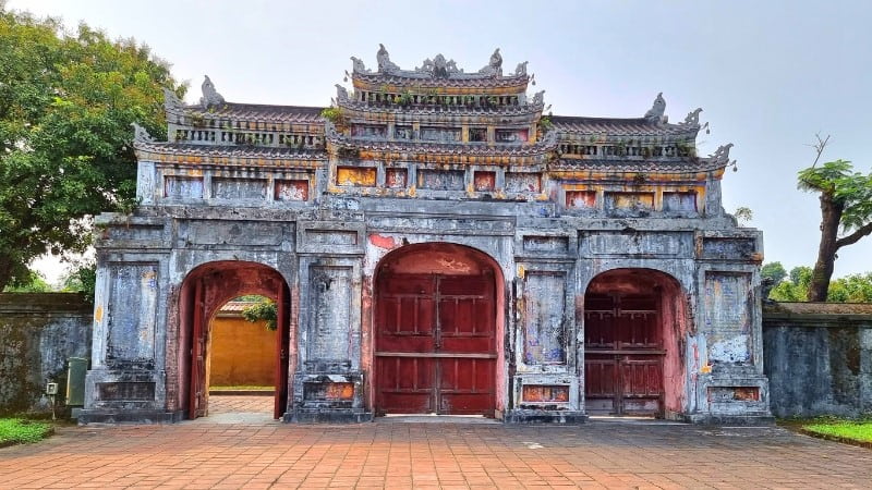 A Hue Imperial City gate